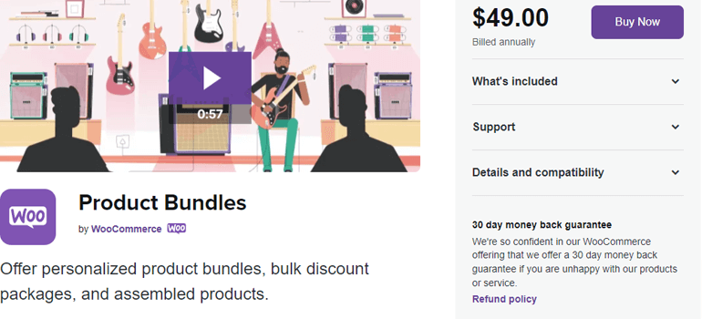 WooCommerce 제품 번들
