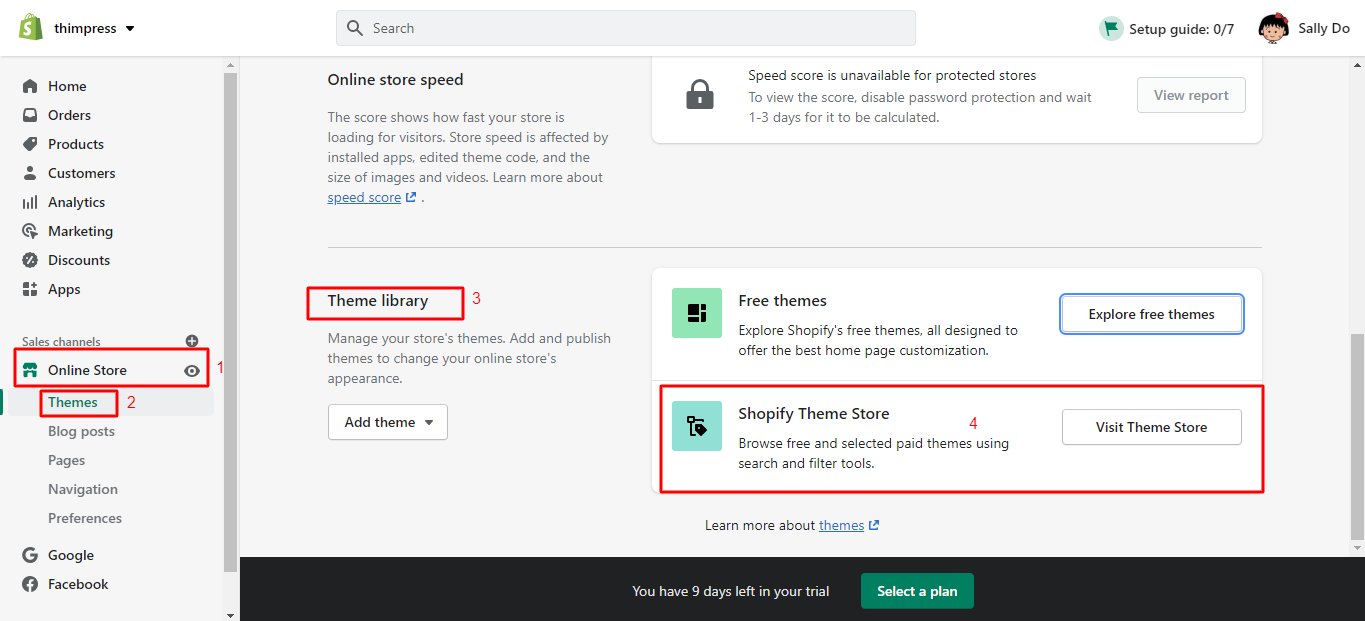 Shopify 팁 Shopify 테마 스토어