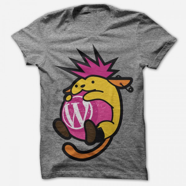 Wapuunk Tee für WordPress-Liebhaber