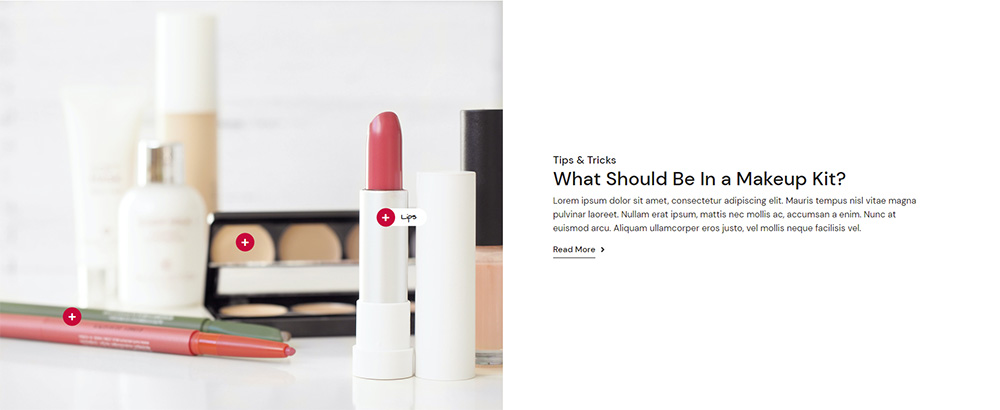 วิธีเพิ่มฮอตสปอตรูปภาพใน WordPress 13 . อย่างง่ายดาย Image Hotspots custom example
