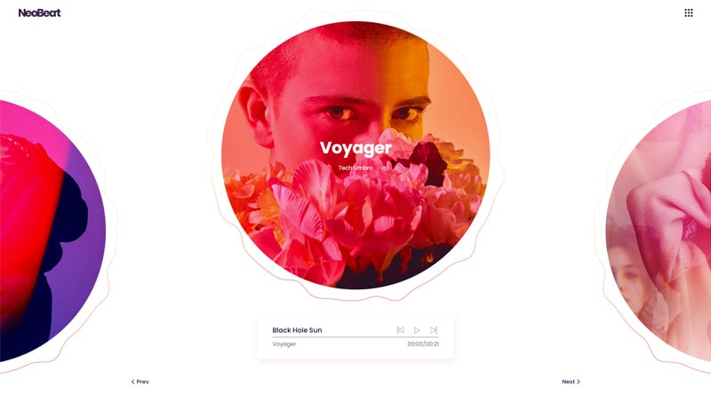 10+ najbardziej intrygujących przykładów witryn z podcastami 17 NeoBeat WordPress Theme