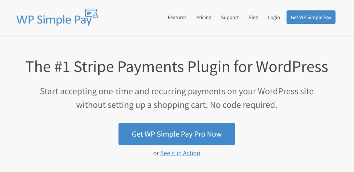 WP Simple Pay 与付款页面