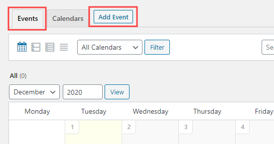 Tambahkan acara ke kalender Anda