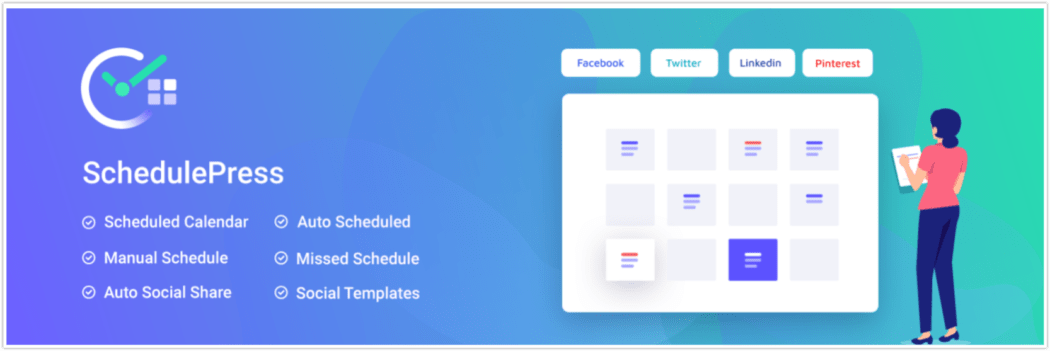 البرنامج المساعد SchedulePress.