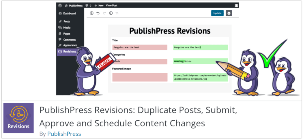 PublishPress Revisions plugin.