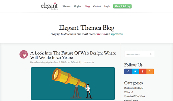Elegant-Themen-Blog