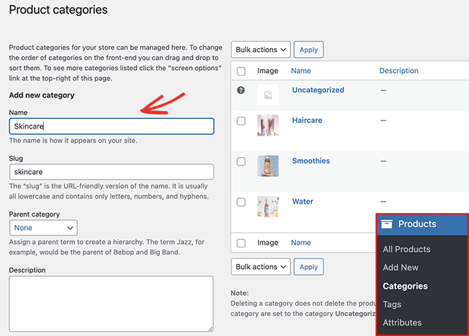 woocommerce-Produktkategorie hinzufügen - SeedProd Add woocommerce product category