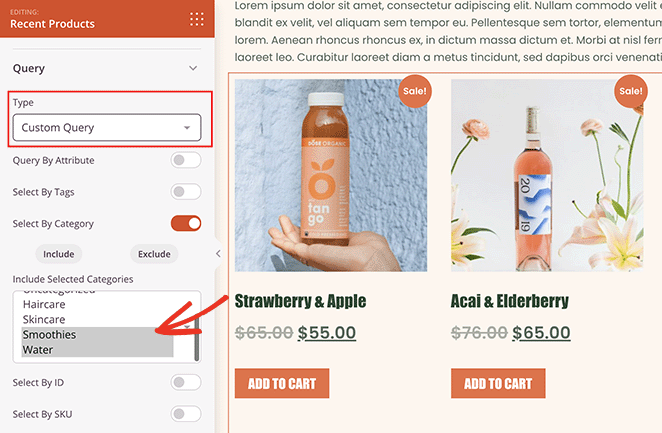 display-woocommerce-produktkategorie - SeedProd how to display product category in woocommerce