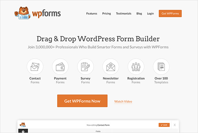 wpforms-SeedProd wpforms WordPress responsive form builder plugin