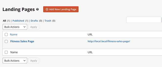 导入的登陆页面 - SeedProd Imported seedprod WordPress landing page