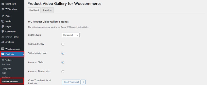 WooCommerce ürün galerisine video ekleme