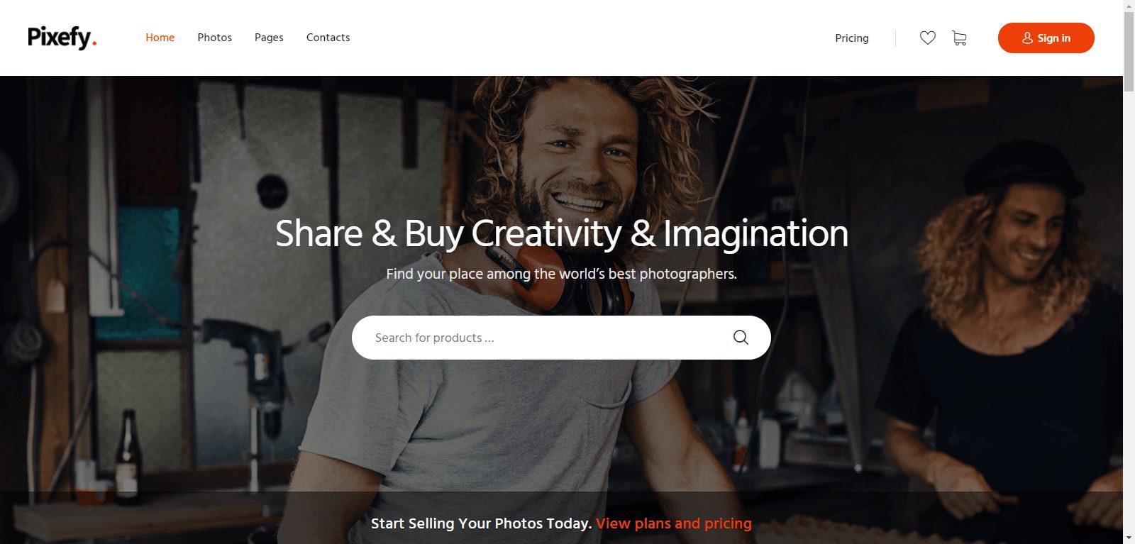 Pixefy- Melhores Temas WordPress de Mercado de Serviços