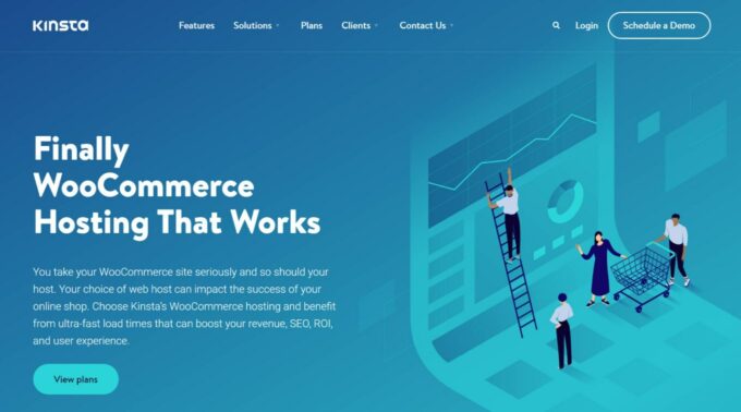 Kinsta 提供快速的 WooCommerce 托管