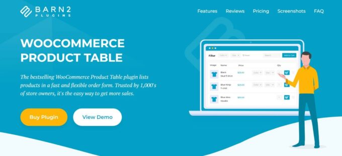 Tabel Produk WooCommerce