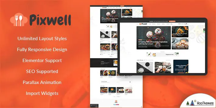 Pixwell 杂志 WordPress 主题
