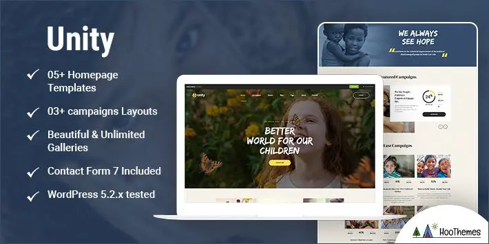 Unity - WordPress Kitle Fonlaması Teması