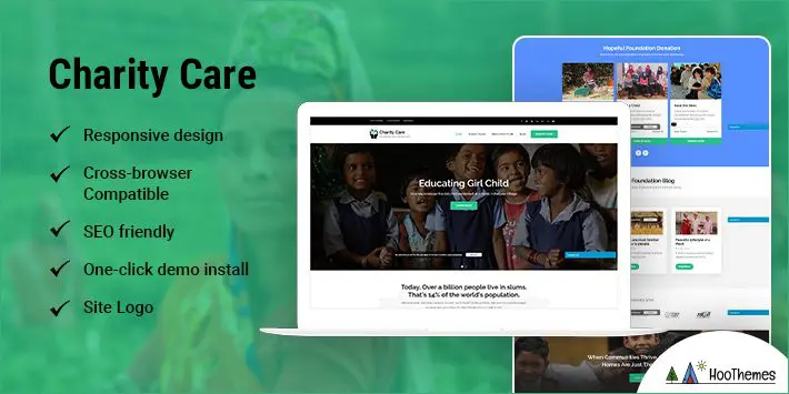 Kar Amacı Gütmeyen Kuruluşlar için Charity Care WordPress Temaları