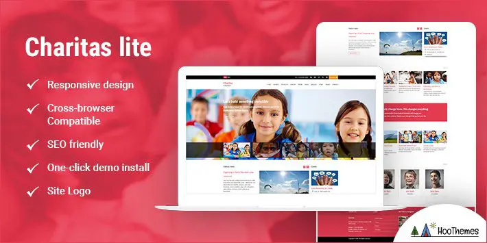 Kar Amacı Gütmeyen Kuruluşlar için Charitas Lite WordPress Temaları