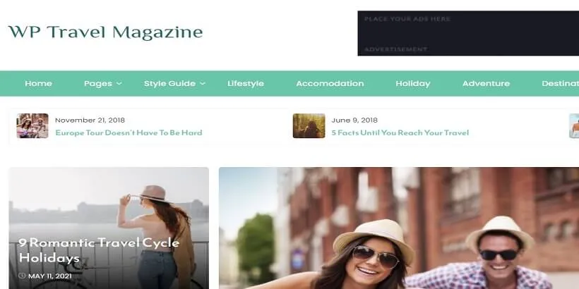 WP-ท่องเที่ยว-Magazine-Best-Free-WordPress-Themes-for-Content-Creators