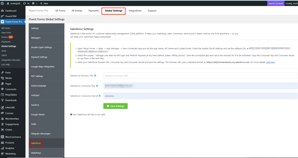 Alternatywne formy Salesforce