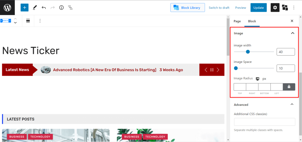 Présentation de WordPress Breaking News Ticker pour PostX 9 Introducing WordPress Breaking News Ticker for PostX 3