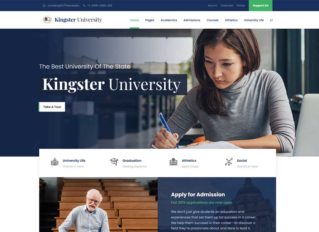 meilleurs thèmes wordpress pour l'éducation
