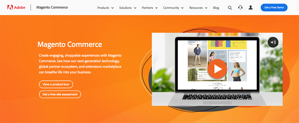 Magento 主页