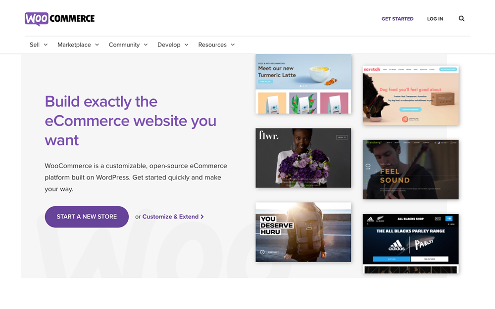 WooCommerce 主页