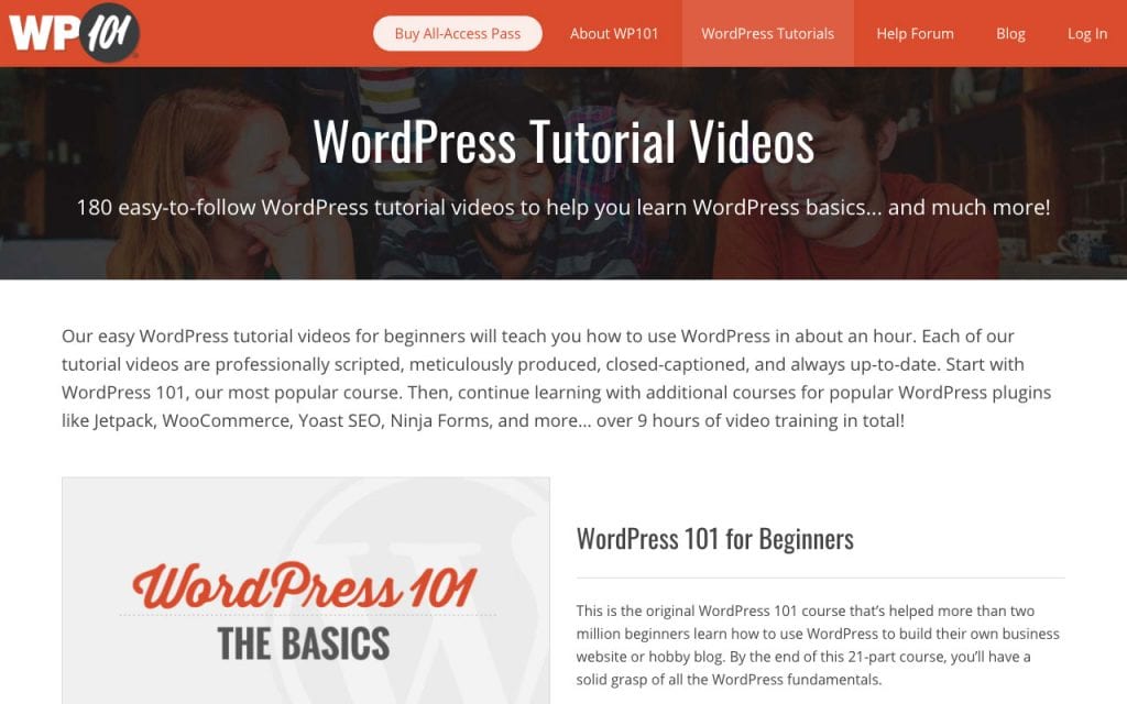 Tutoriais WordPress WP101