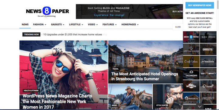 Newspaper Theme