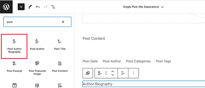 إضافة السيرة الذاتية لمؤلف المنشور Add post author biography