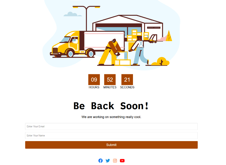 Live-Maintenance-mode-page - IsItWP - Free WordPress Theme Detector live maintenance mode page seedprod