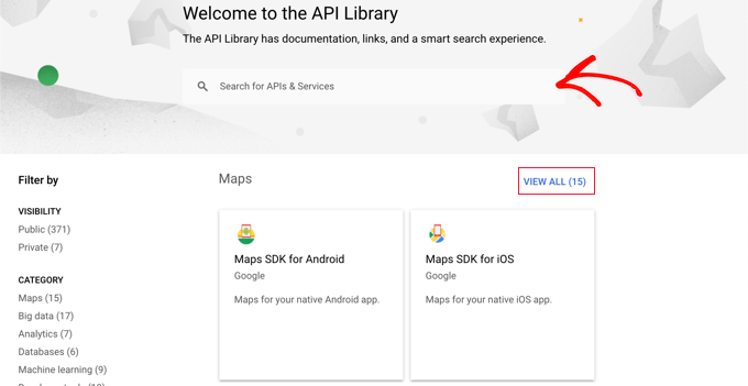 3つのマッピングAPIを有効にする必要があります You Need to Enable Three Mapping APIs
