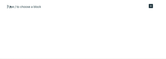 ブロックパターンを貼り付けます Paste block pattern