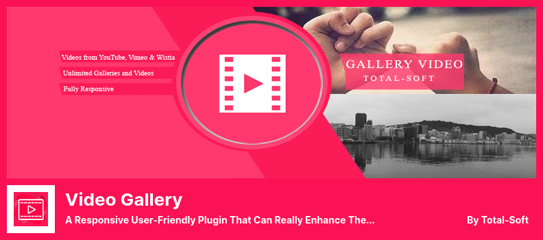 Plugin Video Gallery - Un plug-in intuitivo e reattivo che può davvero migliorare la valutazione del tuo sito