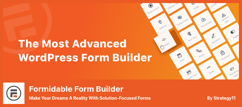 Plugin Formidable Form Builder - Faceți-vă visele în realitate cu formulare axate pe soluții