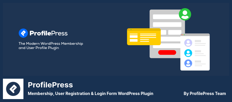 Plugin ProfilePress - Plugin WordPress per iscrizione, registrazione utente e modulo di accesso