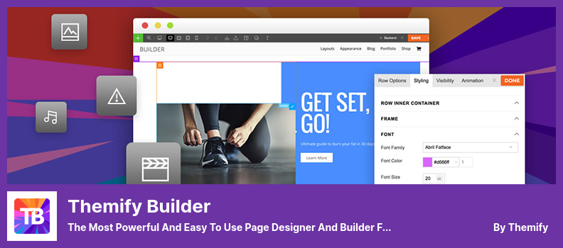 ThemifyBuilderプラグイン-WordPress用の最も強力で使いやすいページデザイナーとビルダー