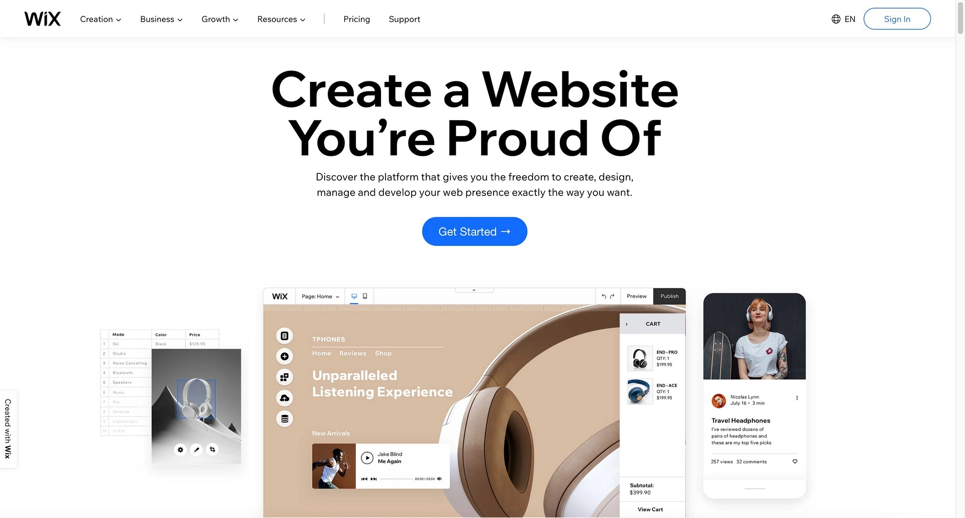 wix 主頁 - Wix vs Weebly