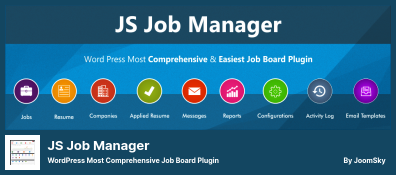 JS Job Manager Plugin - WordPress 最全面的 Job Board 插件