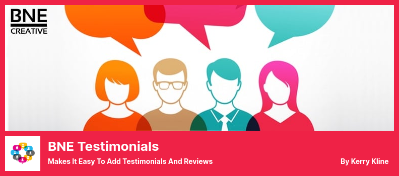 BNE Testimonials Plugin - macht es einfach, Testimonials und Bewertungen hinzuzufügen
