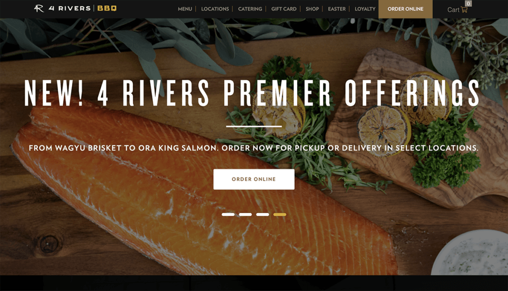 4 Rivers Smokehouse Homepage
