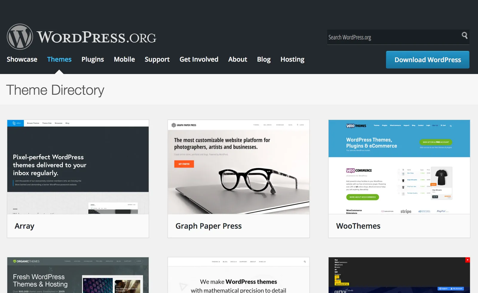 商业 WordPress 主题