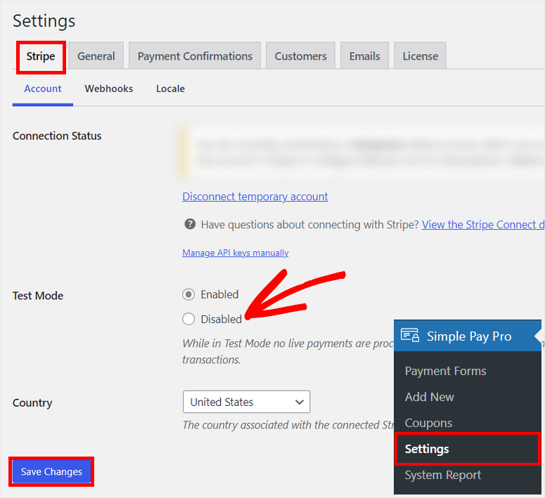 desativação de teste de configurações - IsItWP - Detector de tema WordPress gratuito settings test disable