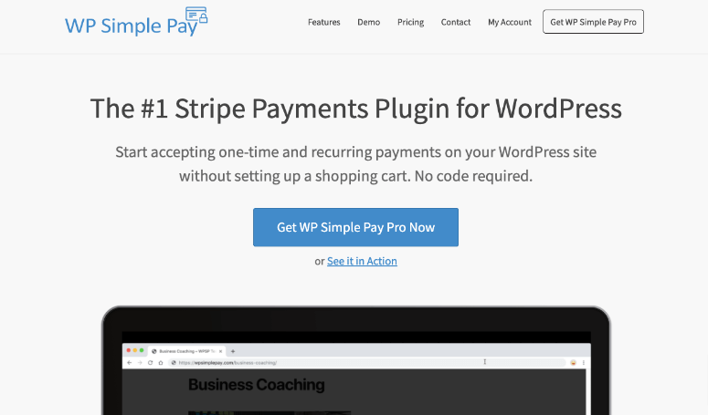 wp simple pay homepage - IsItWP - Detector de temas WordPress grátis wp simple pay homepage
