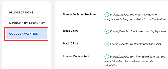Activer Google Analytics Enable Google Analytics