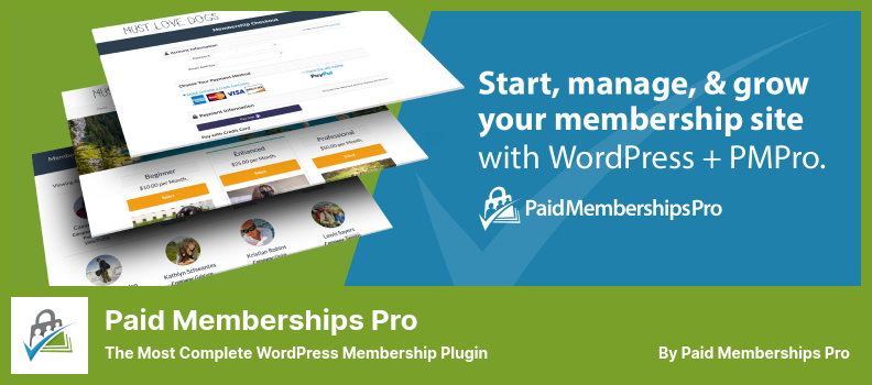 Плагин Paid Memberships Pro — самый полный плагин членства в WordPress