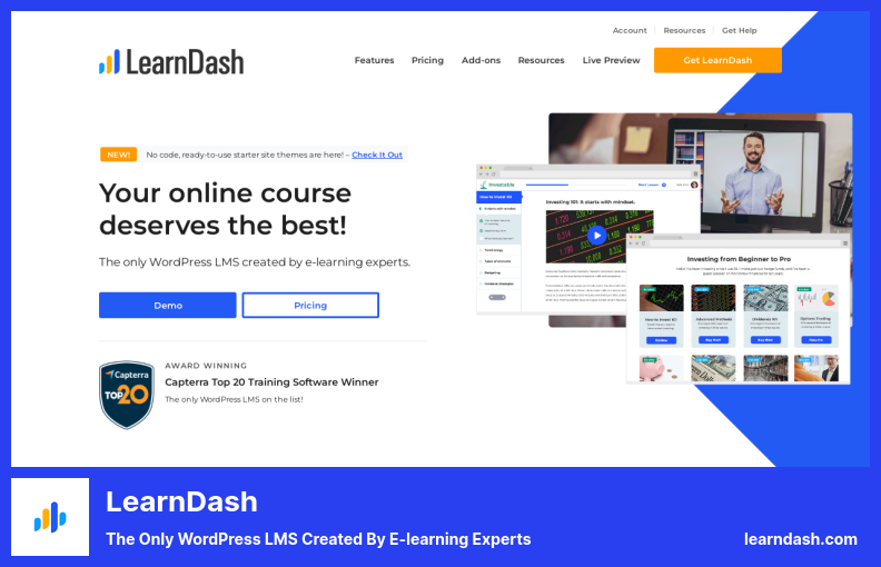Плагин LearnDash — единственная LMS WordPress, созданная экспертами в области электронного обучения