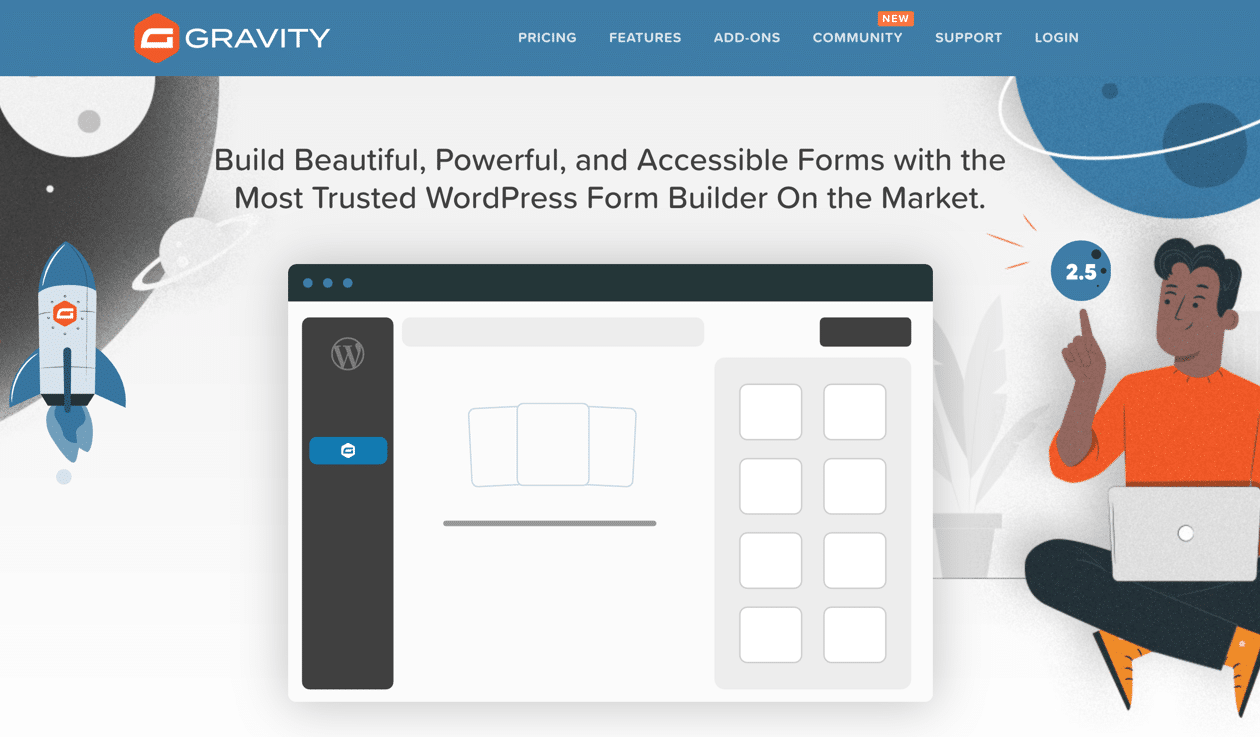 Подумайте об использовании Gravity Forms, чтобы связать Mailchimp с любым сайтом WordPress.org.