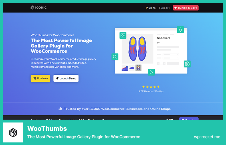 WooThumbs 플러그인 - WooCommerce를 위한 가장 강력한 이미지 갤러리 플러그인